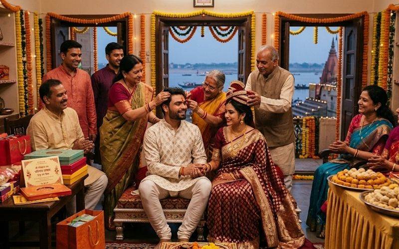 رنکو سنگھ کی وارانسی میں حاضری، پریا سروج کے ساتھ شادی کی تیاریاں تیز